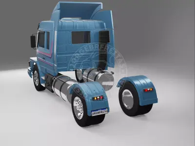 CARROCERIA BODY RC 1 14 SCANIA T113 and MODS 3D print model