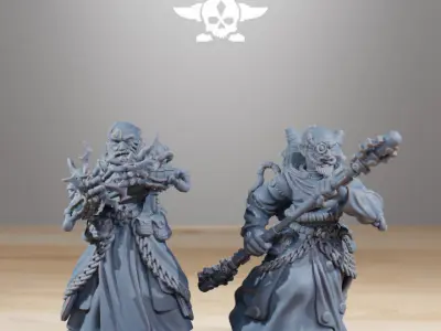 Forager Preachers 3D print model