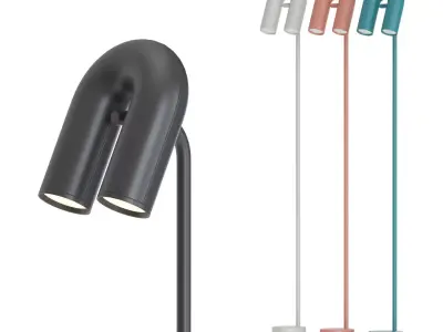 Floor lamp by AGO and BYMARS from Cirkus collection 3D model