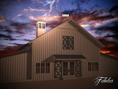 Building 06 Low-poly 3D model