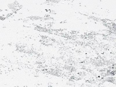 Thu Duc Vietnam City Landscape 3D Model 3D model