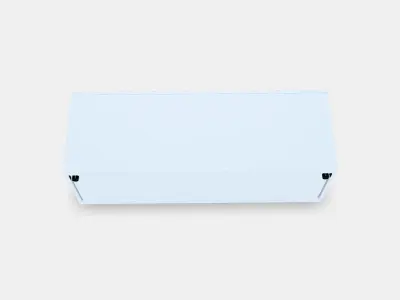 BESTA Shelf unit with doors 21 Low-poly 3D model