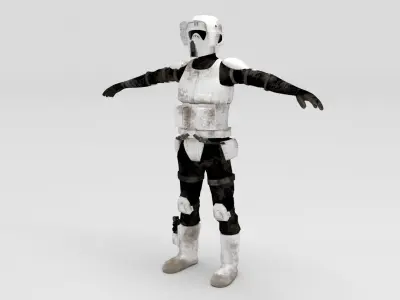 Star Wars - Scout Trooper 3D model