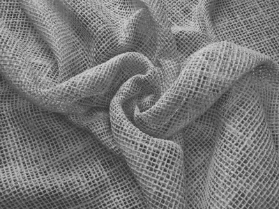 Rustic Jute Mesh Fabric Texture PBR Texture