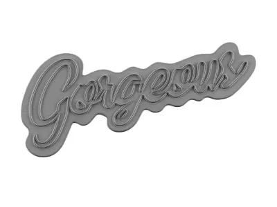Gorgeous Neon Sign 3D model