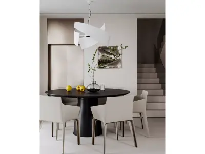 villa interior scenes 3D model