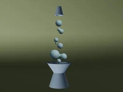 Mesmerizing Lava Lamp 3D model