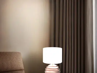 TABLE LAMP 3D print model 16