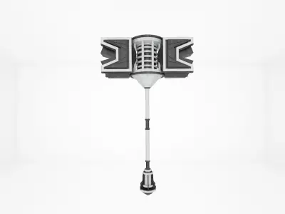 Hammer Of Proving  Low-poly 3D model