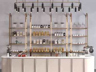 A CAFE BAR NO11 3D model