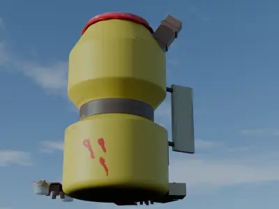 stylized House shop 3D model