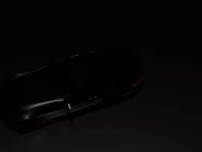 Low Poly Car 3D Model Game Ready Blender  FBX Low-poly 3D model