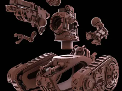 Mech-Breacher - Omniforge 3D print model