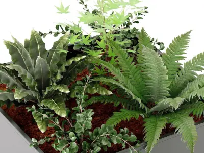 Garden bed square Consuela La Redoute 3D model