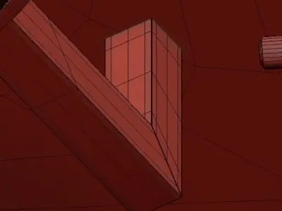 Villari vilani chandelier 3D model