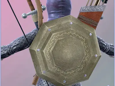 Eva Adventurer Light Version Low-poly 3D model