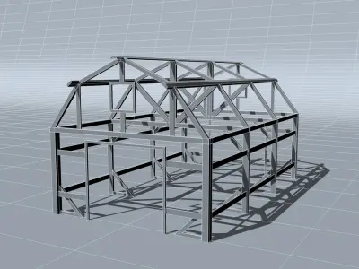 Barn 24002 3D model