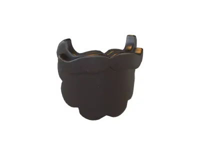 Beard v1 003 Low-poly 3D model