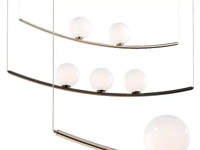 Larose Guyon Perle Pendant Lamps 3D model