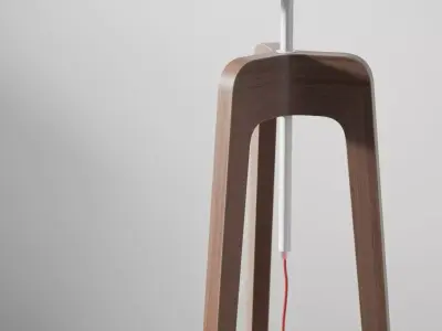 Pileo Floor Lamp 3D model