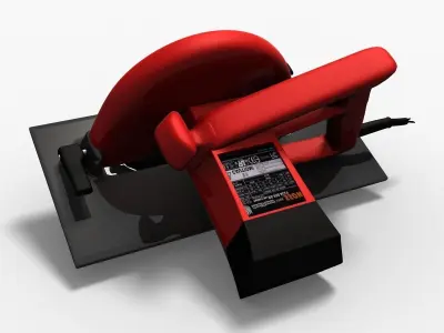 Hilti WSC 167 Circular Saw 3D model