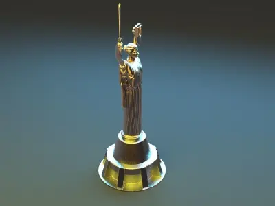 The Motherland Monument in  Kyiv Ukraine 3D print model