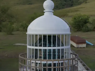 LightHouse Cabo Verde Low-poly 3D model