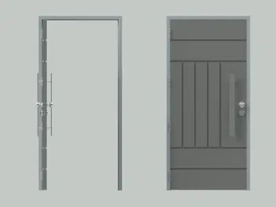 Door sets 17 3D model