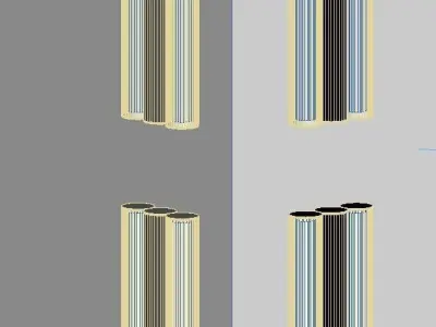 CVL Gamma Wall light  Low-poly 3D model