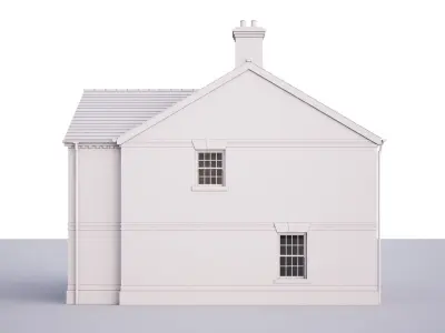 British House Trap Road Plot3-4  3D model