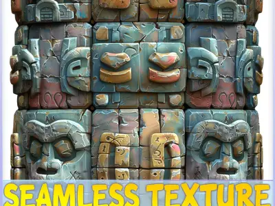 Stylized Wall Seamless Texture Texture