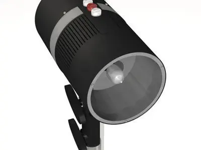 strobe light 01 3D model