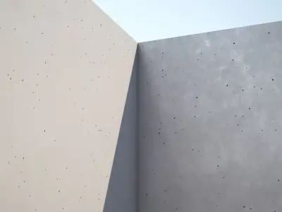 White smooth concrete wall texture large surface Texture