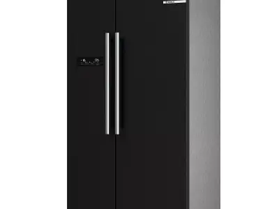 Bosch Refrigerator Low-poly 3D model