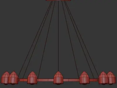 Mid-Century Italian 3D model