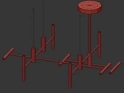 ALTONA atlona pendant light 3D model
