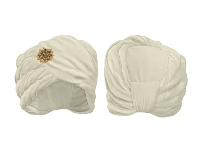 Full Ottoman Prince Sultan Outfit Costume Low-poly 3D model