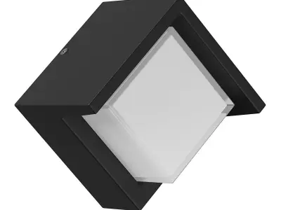 3822xx Paletto Lightstar LED street lamp 3D model