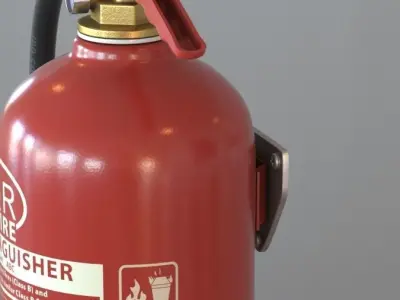 Fire Extinguisher 3D model 29