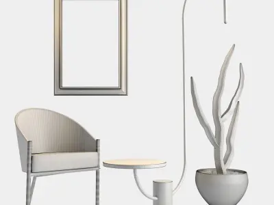 Coffee table 3D model