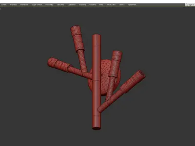 LIVNY SCONCE Low-poly 3D model
