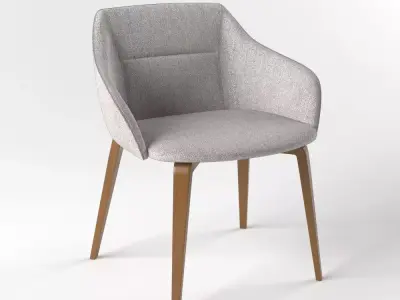 Harley Dining Chair Free 3D model