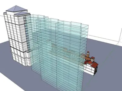 vacation spot-Resort-Fashion Leisure Hotel-0249 3D model