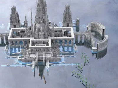 Ancient Temple of Prosperity  3D model