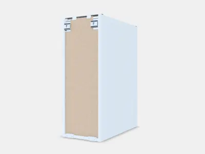 METOD Base cabinet frame 6 Low-poly 3D model