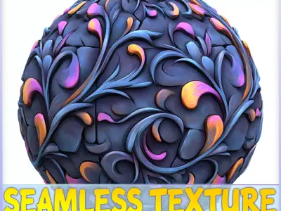 Stylized Ornaments Seamless Texture Texture shop