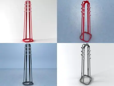 Dodici Hall Stand 3D model