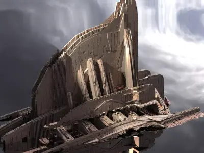 Ancient tech funnel  3D model