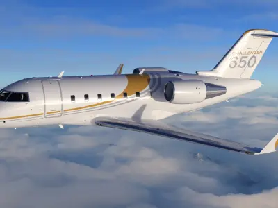  Bombardier Challenger 650 Business Jet 