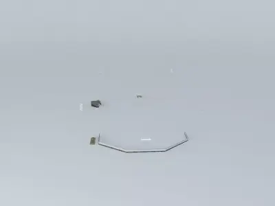 DAC DAC fotbalpájája Football field Free 3D model